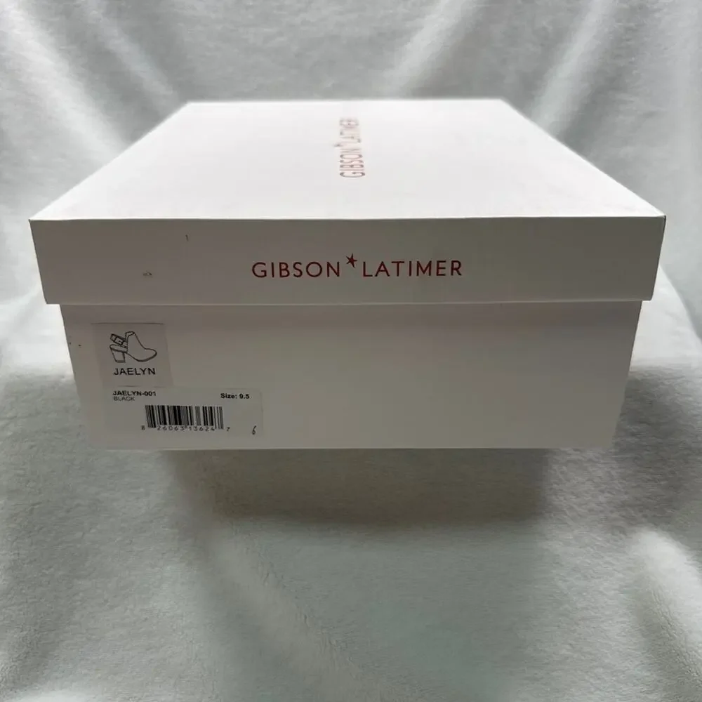 Gibson Latimer Jaelyn Block Heel Bootie | Size 9.5W | NEW